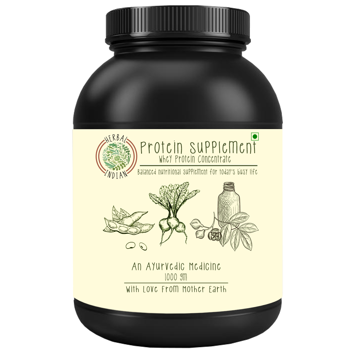 Protein Supplement Whey Protein Concentrate Organic Herbal Health